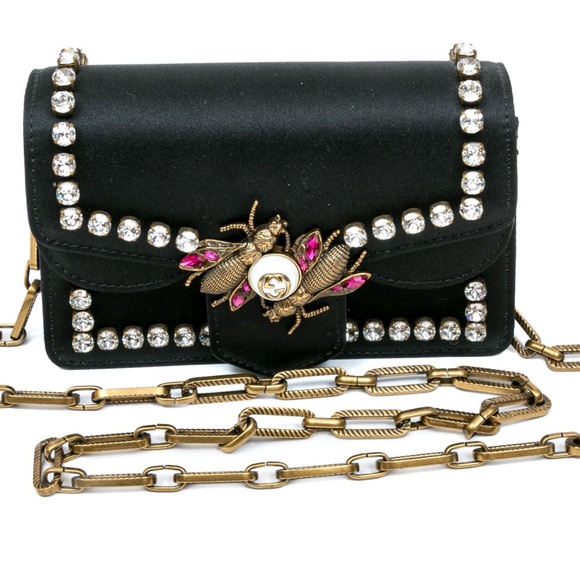 Gucci Broadway Limited Edition Satin Mini Shoulder Bag ✨ - Picture 1 of 11
